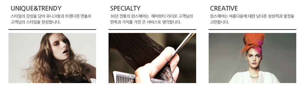 H hair 이미지